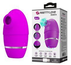Стимулятор клитора 3 в 1 Pretty Love - Shakira, BI-300071