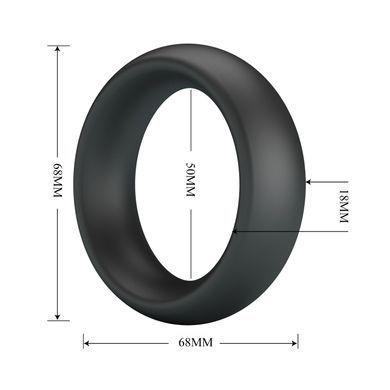 Ерекційне кільце Crazy Bull - Elio Silicone Cock Ring, BI-210229