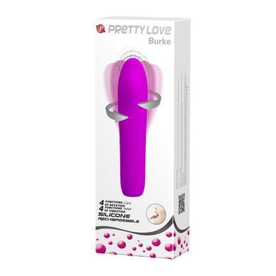 Вібромасажер з функцією ротації PRETTY LOVE-BURKE, BI - 014584X