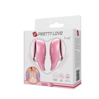 Вібростимулятори для сосків Pretty Love - Leaf, 10 vibration functions, BI-300036