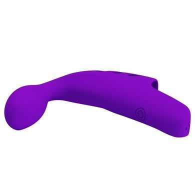 Многофункциональная вибронасадка на палец серии Pretty Love - Fingering Vibrator Gorgon PURPLE, BI-210298-1
