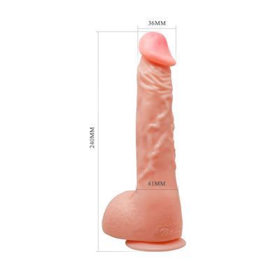 Фаллоимитатор на присоске "Penis" BW-008041N