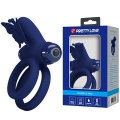 Кольцо эрекционное серии Pretty Love - Powerful ring, 10 vibration functions, BI-210296-3