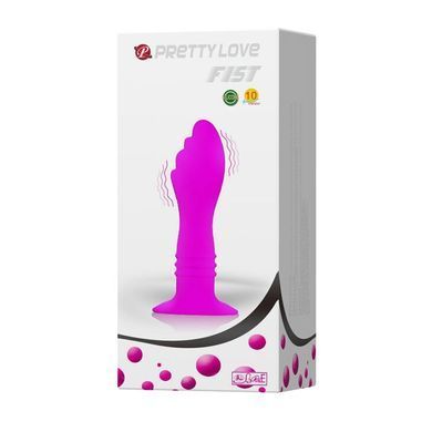 Вібратор на присосці PRETTY LOVE Fist, BI-014202