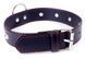 Ошейник из искуственной кожи с металлическими заклепками Fetish Boss Series - Collar with studs Red Line, BS3300113