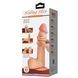 Фаллоимитатор на присоске, с эффектом скользящей кожи LyBaile - Sliding Skin 9,2'' Flesh, BW-008040LP