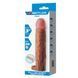 Подовжуюча насадка презерватив Pretty Love - Gerd 3" Brown, BI-026258-1