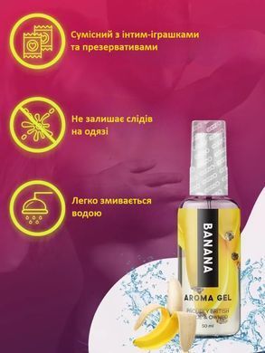 Оральный гель-лубрикант EGZO AROMA GEL - Raspberry, 50 мл