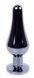 Анальний затор Boss Series - Jewellery Dark Silver BUTT PLUG Purple, BS6400061