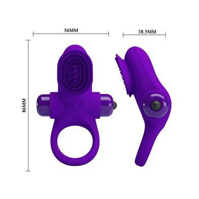 Кольцо эрекционное серии Pretty Love - Vibrant penis ring II, BI-210205-1