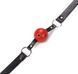 Кляп шар Classic plastic RED, SKN-KK02