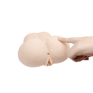 Мастурбатор двома входами і вібрацією GRACES Vibrating Pleasure Ass & Vagina, BM - 009141