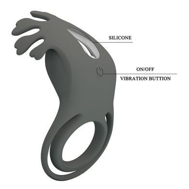 Эрекционное кольцо Pretty Love - Master ring, 7 vibration functions, BI-210311-2