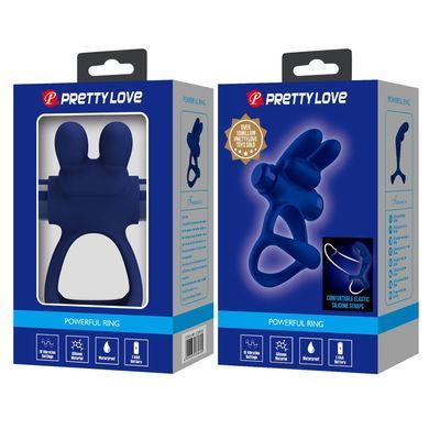 Эрекционное кольцо Pretty Love - Powerful ring, 10 vibration functions, BI-210320