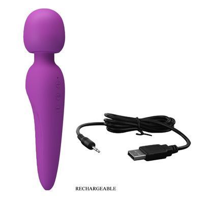 Вибромассажер Pretty Love - Meredith USB Purple, BI-014668
