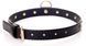 Ошейник из искуственной кожи с кристаллами Fetish Boss Series - Collar Gold Crystal, BS3300116