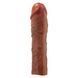 Удлиняющая насадка презерватив Pretty Love - Stevenson 8.1" Brown, BI-026268-1