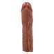 Удлиняющая насадка презерватив Pretty Love - Stevenson 8.1" Brown, BI-026268-1
