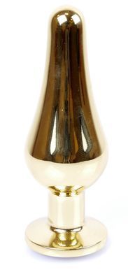Анальная пробка Boss Series - Jewellery Gold BUTT PLUG Red, BS6400064
