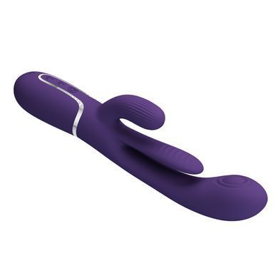 Вибратор с стимулятором клитора PRETTY LOVE - Shonia Dark Purple 3 in 1, BW-500041-2