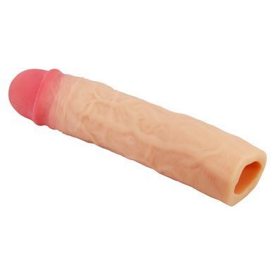 Удлиняющая насадка презерватив Pretty Love - Derek 8,5" Flash, BI-026269