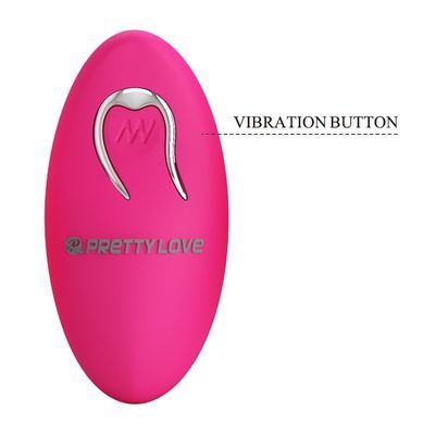 Виброяйцо с пультом ду Pretty Love - SELKIE, BI-014865W-1