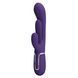 Вибратор с стимулятором клитора PRETTY LOVE - Shonia Dark Purple 3 in 1, BW-500041-2