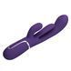 Вибратор с стимулятором клитора PRETTY LOVE - Shonia Dark Purple 3 in 1, BW-500041-2
