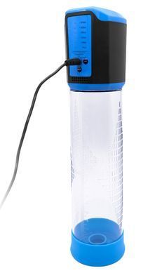 Автоматична вакуумна помпа із зарядкою від USB CANWIN Passion Pump Men BLUE - P638AU
