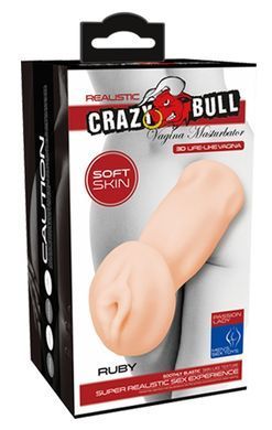 Мастурбатор-вагина Crazy Bull - Ruby Soft Skin, BM-009133