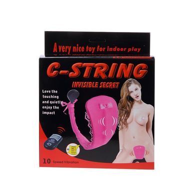 Вібро трусики з пультом д / у "C-String" BI-014072W