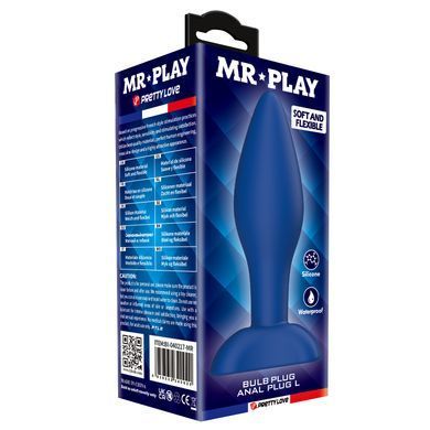 Анальная пробка MR.PLAY - Bulb Anal Plug L, BI-040217-MR