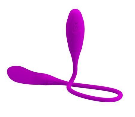 Гибкий вибростимулятор унисекс PRETTY LOVE - Snaky Vibe, BI-014327-3