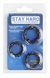 Набор эрекционных колец Stay hard, CN-330300012 Black