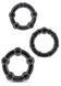 Набор эрекционных колец Stay hard, CN-330300012 Black