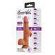 Вібратор&nbsp;на&nbsp;присоску BAILE - Beautiful Bahamut Vibration 8.5" Brown, BW-008105ZR-1