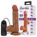 Вібратор&nbsp;на&nbsp;присоску BAILE - Beautiful Bahamut Vibration 8.5" Brown, BW-008105ZR-1