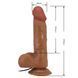 Вібратор&nbsp;на&nbsp;присоску BAILE - Beautiful Bahamut Vibration 8.5" Brown, BW-008105ZR-1