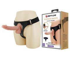 Страпон жіночий Pretty Love - HARNESS BRIEFS Kevin, BW-022091NR