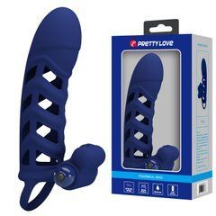 Насадка с вибрацией Pretty Love - Powerful ring 10 vibration functions, BI-026237-3