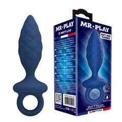 Анальна пробка MR.PLAY - Butt Plug with Loop Size M, BI-040215-MR
