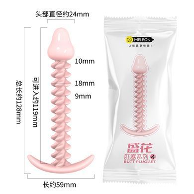 Анальна пробка Meleon - Full Bloom Butt Plug, AP-03