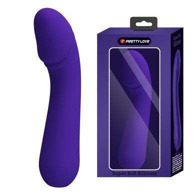 Вибромассажер для стимуляции точки G Pretty Love - Cetus Dark Purple, BI-014723-3