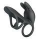 Насадка з вібрацією Pretty Love - MATTY Vibrating Penis Sleeve BLACK, BI-210326