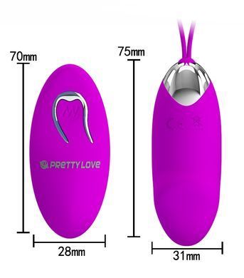 Віброяйце з пультом ду Pretty Love-Julia, BI - 014362W-4