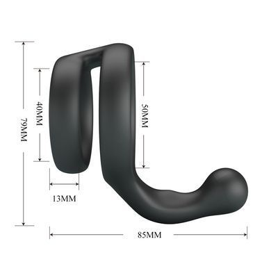 Ерекційне кільце Crazy Bull - Yancy Silicone Cock Ring, BI-210231