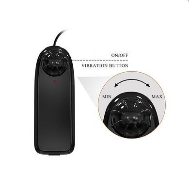 Вибратор на присоске BAILE - Beautiful Catoblepas Vibration 8.1" Brown, BW-008106ZR-1