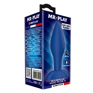 Анальна пробка MR.PLAY - Bulb Anal Plug M, BI-040218-MR