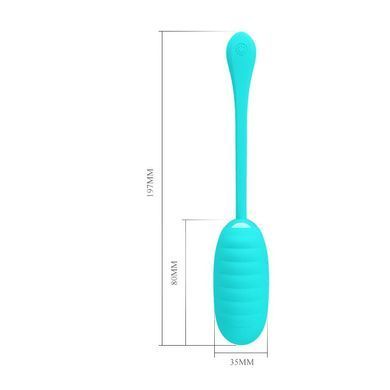 Виброяйцо серии Pretty Love - Kirk EGG Blue, BI-014654