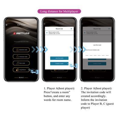 Вибромассажер серии Pretty Love Shey Mobile APP, BI-300077HP